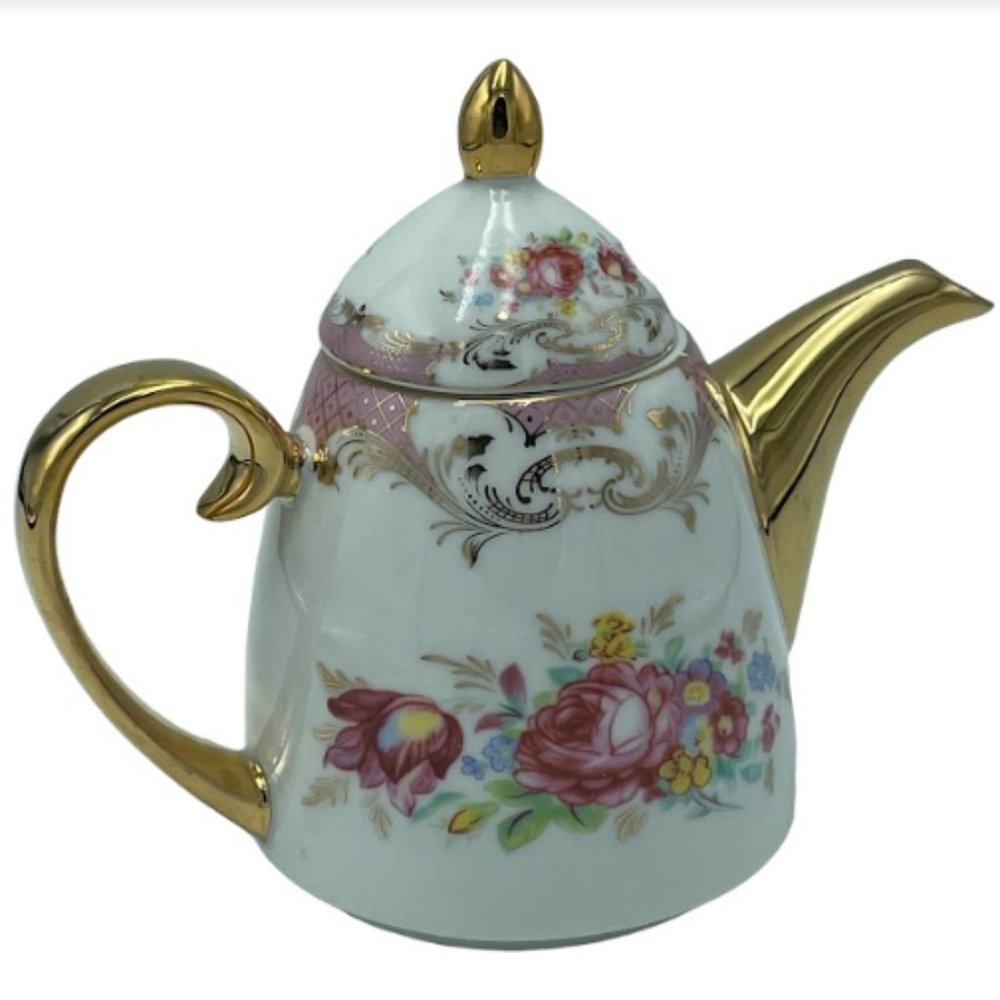 Sorelle Fine Porcelain Coffee Tea Pot Home Kitchen Cabinet Collectible NIB